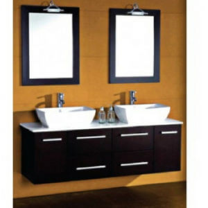 Butler Floating Double Bathroom Vanity
