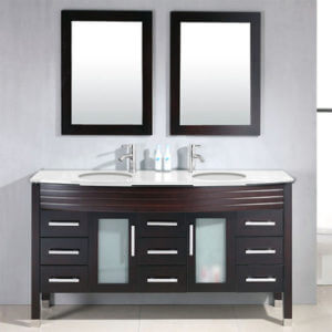 Double Basin Sink Bathroom Vanity, TC729C