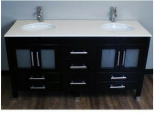 Porcelain Double Bathroom Sink
