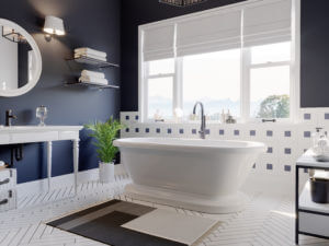 freestanding tub, double ended tub,