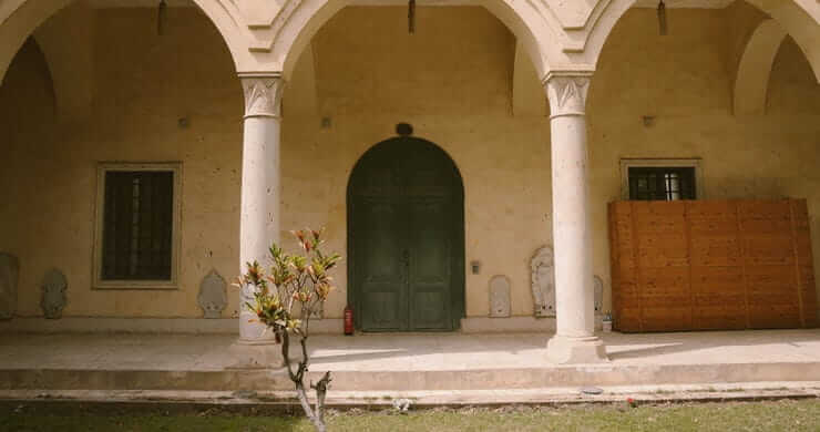 Renovated – with Curved Arches and Green