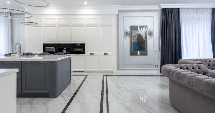 You Can Fake Separate Rooms In An Open Floor Plan