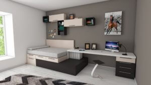 modern room,