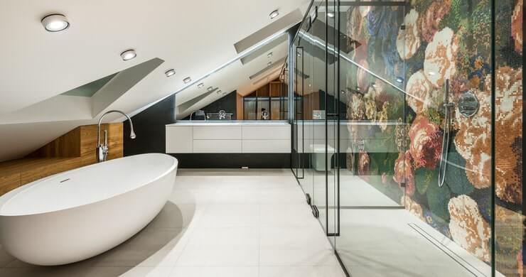 A Modern Glam Condo Masters a Moody Mix
