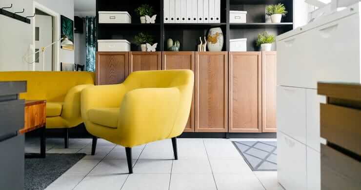 Bold Built-Ins Transform a Living Room